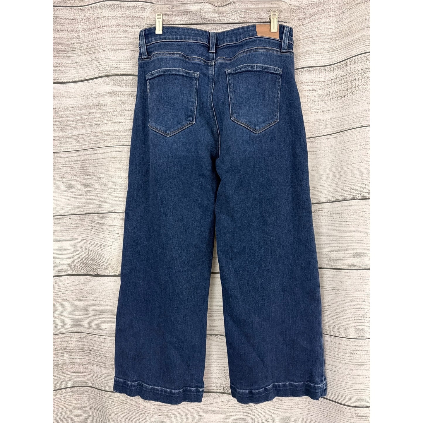 Paige Anessa Wide Leg Crop Jeans Size 31
