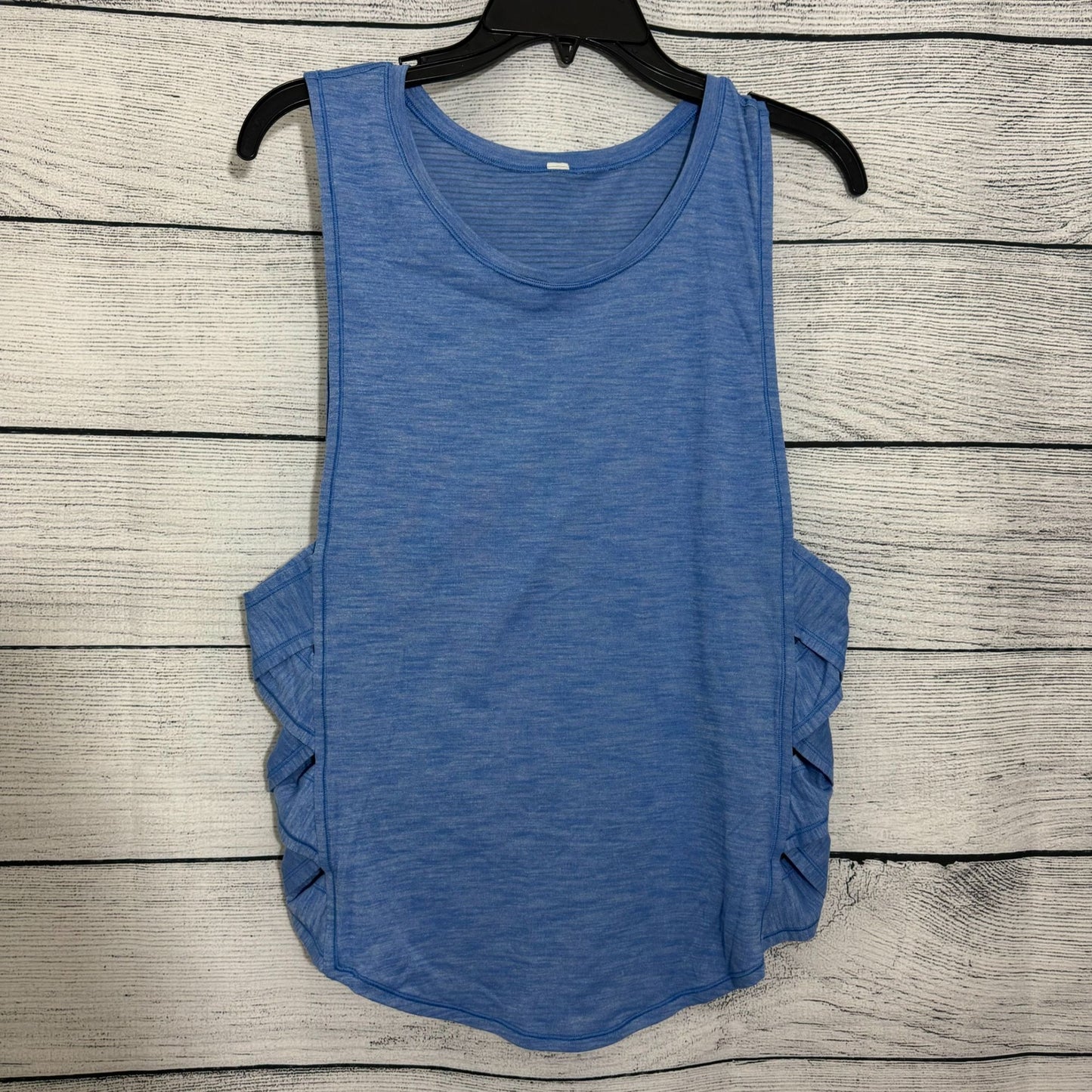 Lululemon Var-City Muscle Tank Heathered Hero Blue