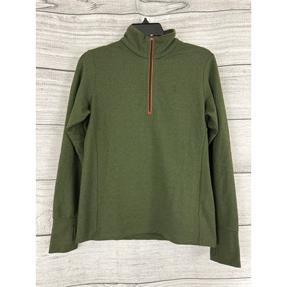 Polo Golf Green Half-Zip Pullover Top Size S