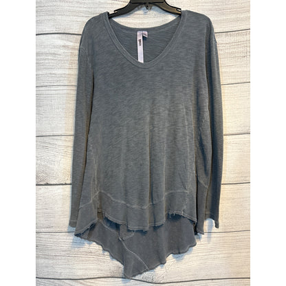 Wilt Asymmetrical Hem Long Sleeve Top Size S