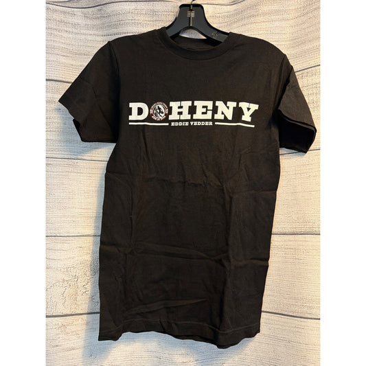 Doheny Eddie Vedder Black T-Shirt Size XS