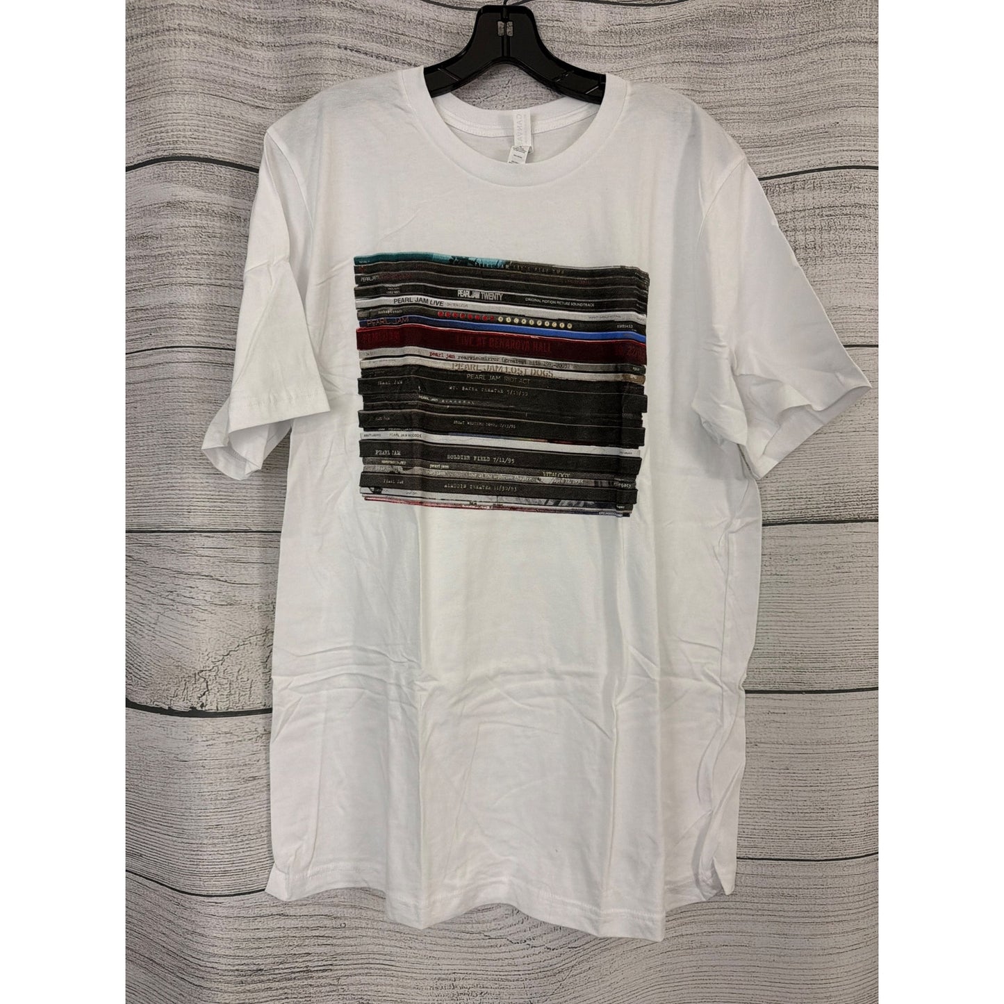 NWOT Bella+Canvas Pearl Jam Record Graphic Tee Size XL