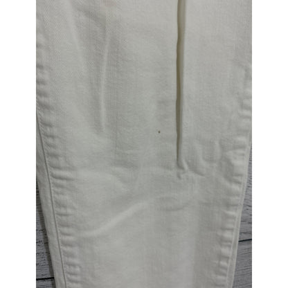 NYDJ White Straight-Leg Jeans Size 10