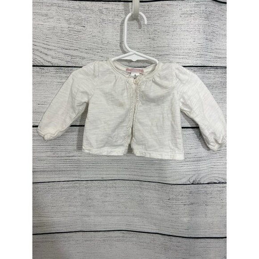 White cardigan