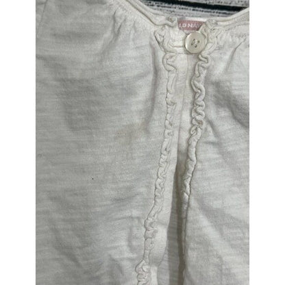 White cardigan