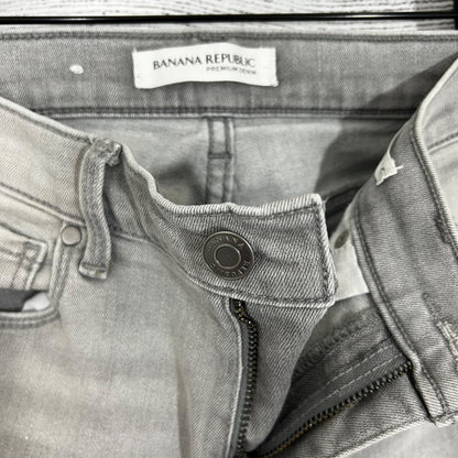 NWOT Banana Republic Skinny Ankle Grey Jeans