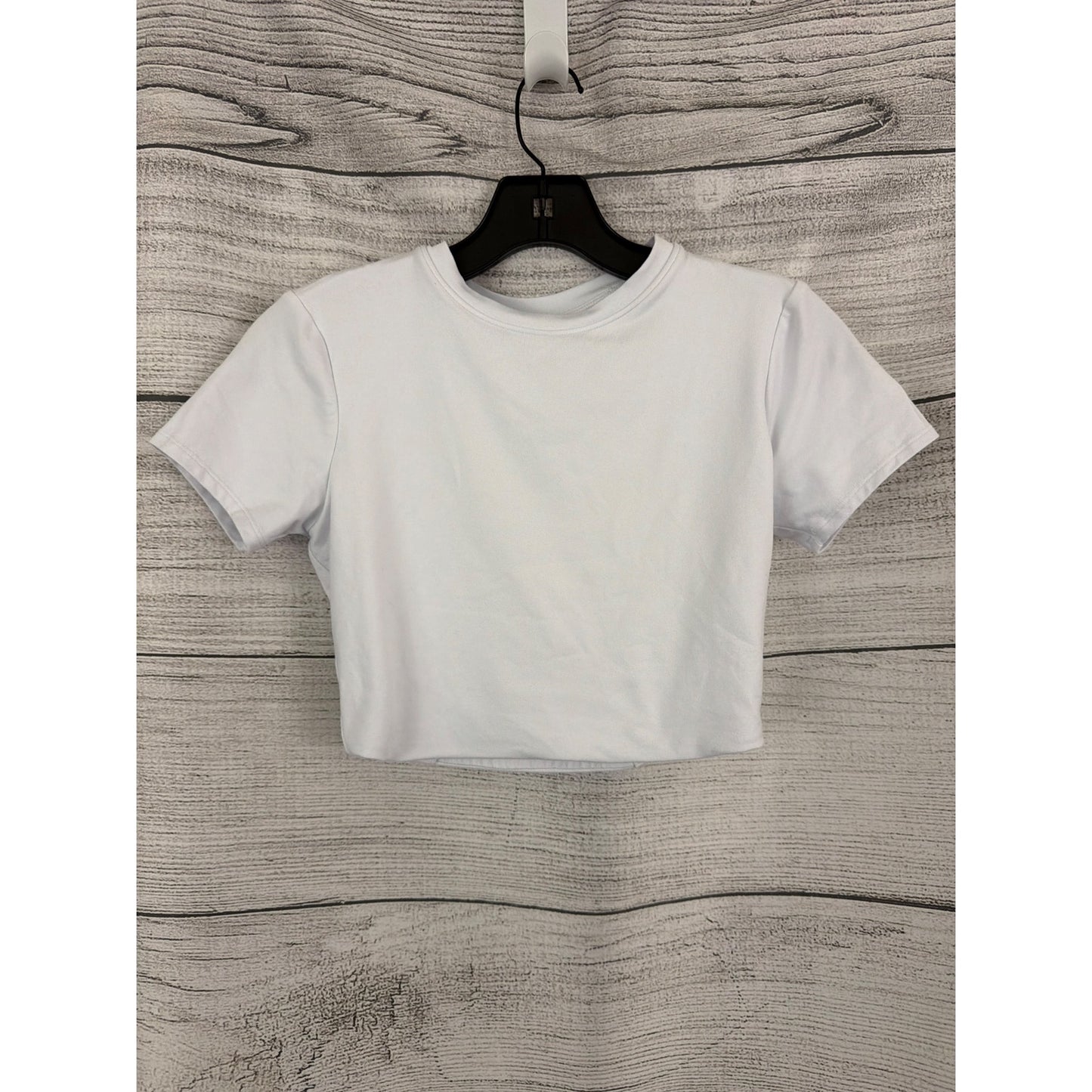 Alo Yoga Cropped Backspin Short Sleeve Size XS