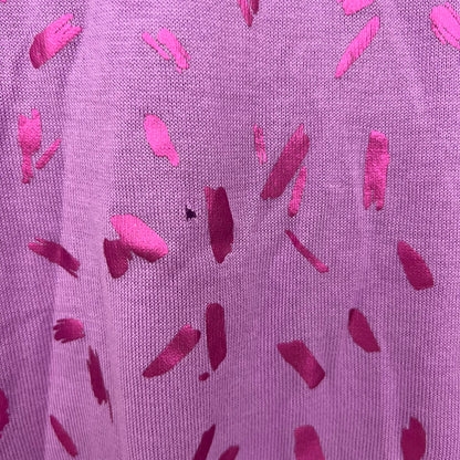 Zara Purple & Pink Confetti Sweater, Size M