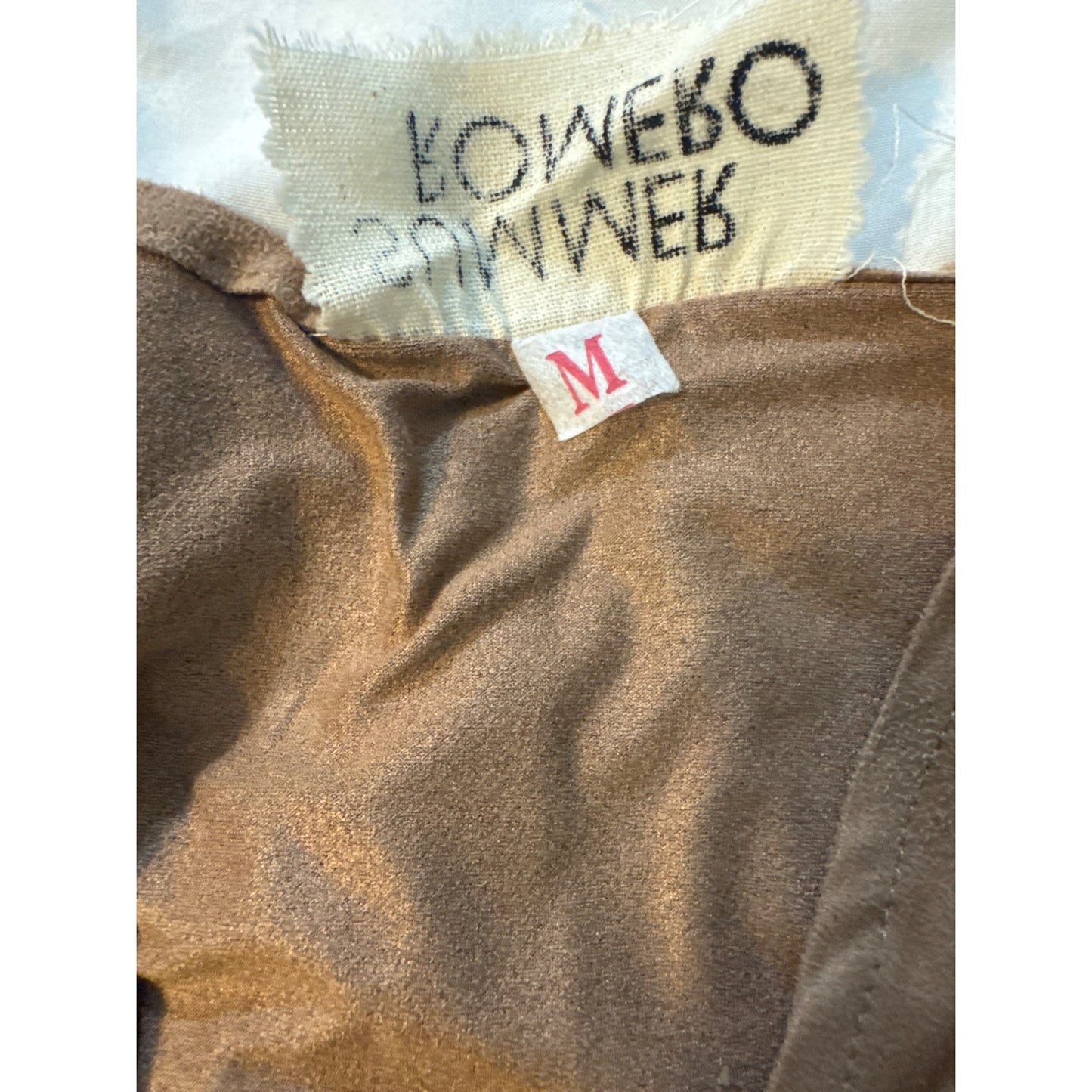 Summer Romero Sleeveless Brown Twist Front Top Size M