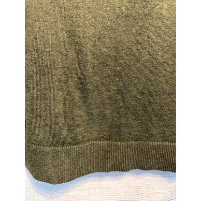 The Line Olive Green Cotton/Silk Sweater Size S