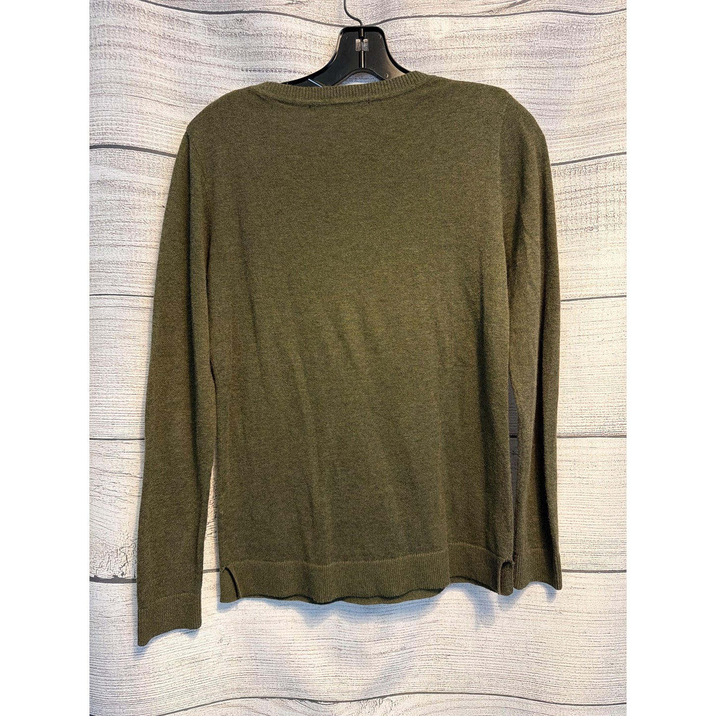 The Line Olive Green Cotton/Silk Sweater Size S