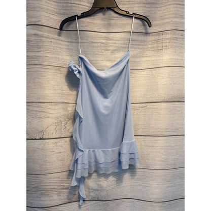 NWT Edikted Thalia Flower Pin Ruffle Mini Dress Size S