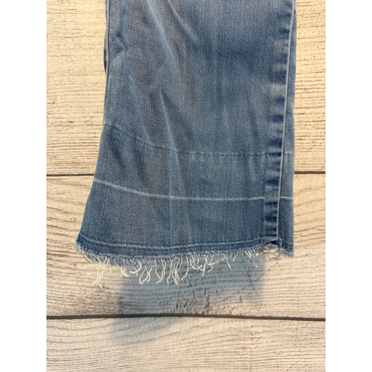 Cloth and Stone Distressed Light Wash Denim Jogger Pants