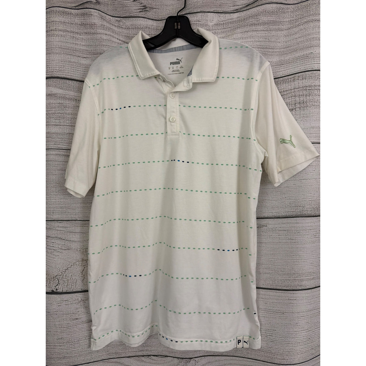 Mens Puma 2020 Men's Fusion Dot Golf Polo Size M