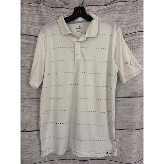 Mens Puma 2020 Men's Fusion Dot Golf Polo Size M