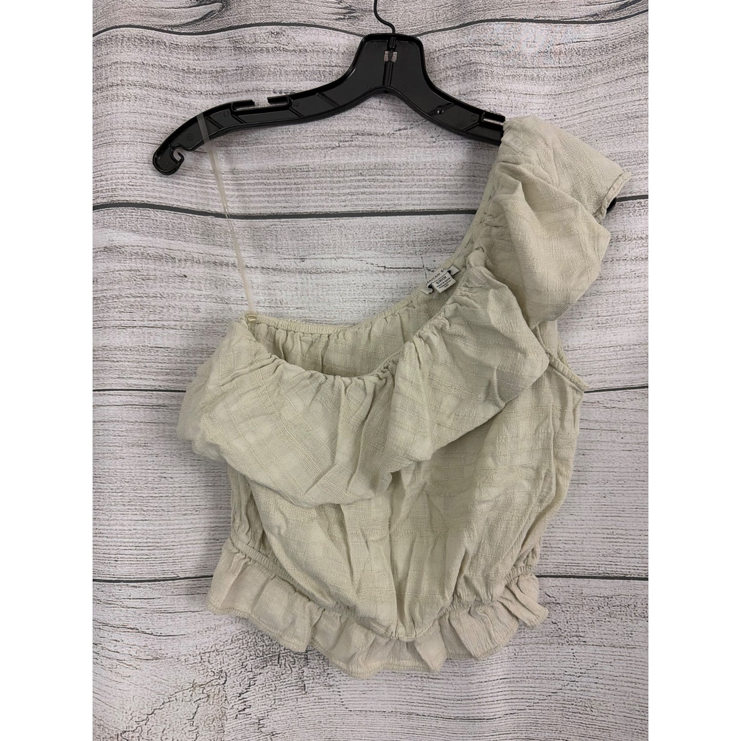 American Eagle Off-Shoulder Ruffle Top Size S