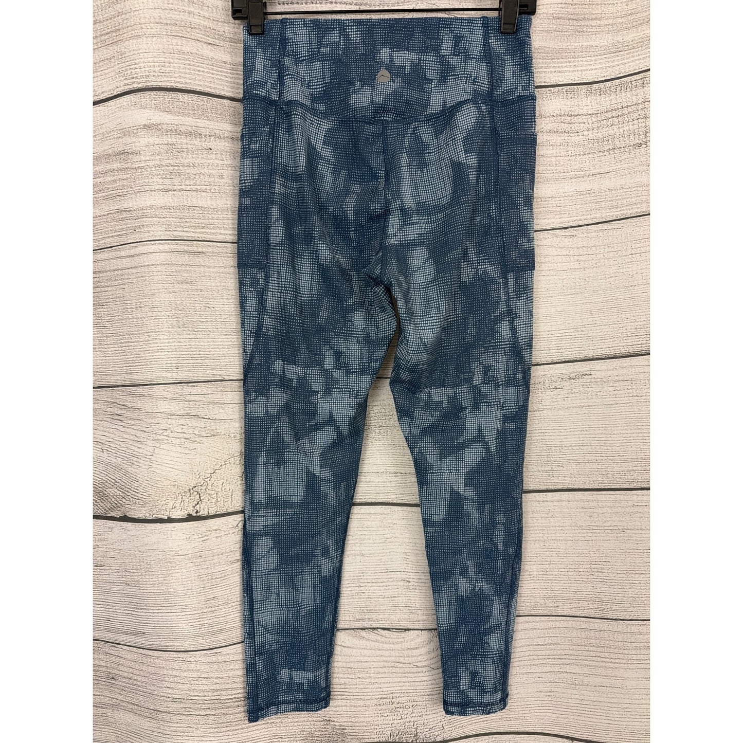 Gottex Blue Patterned Sophia Leggings W Pockets Size M