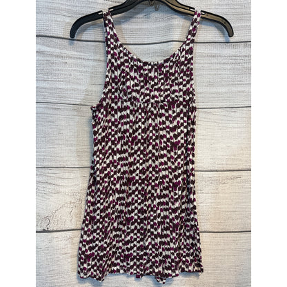 Merona Sleeveless Patterned Tank Top Size S