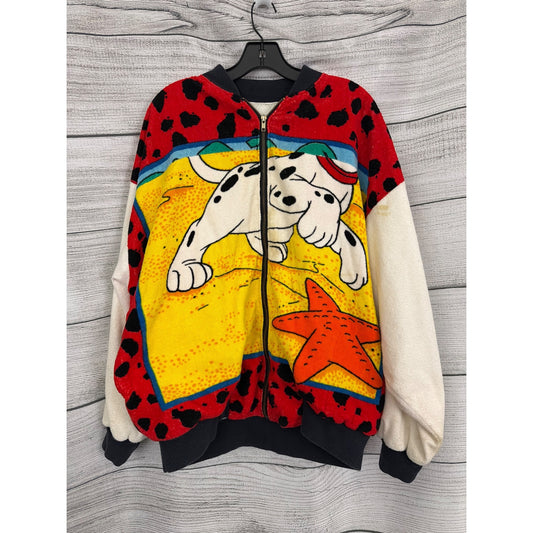 Vintage Disney 101 Dalmatians Zip-Up Jacket Size L