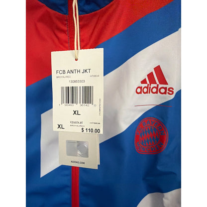 NWT Adidas FC Bayern Munich Anthem Jacket Size XL