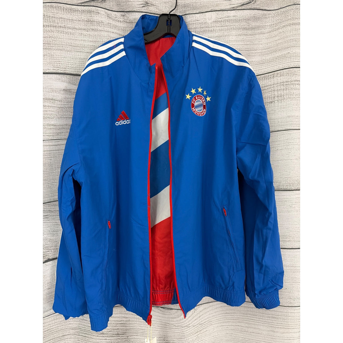 NWT Adidas FC Bayern Munich Anthem Jacket Size XL