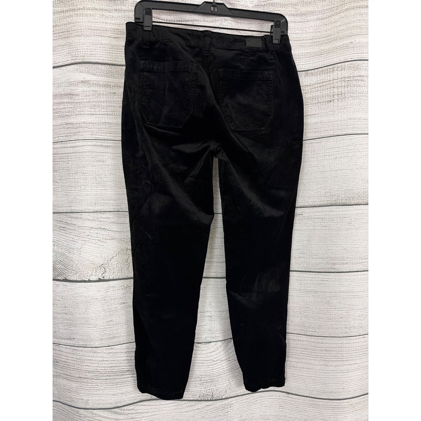 Paige Mayslie Mid Rise Lustrous Velvet Jogger Size 28
