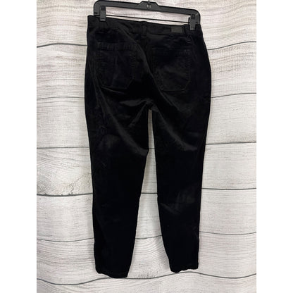 Paige Mayslie Mid Rise Lustrous Velvet Jogger Size 28