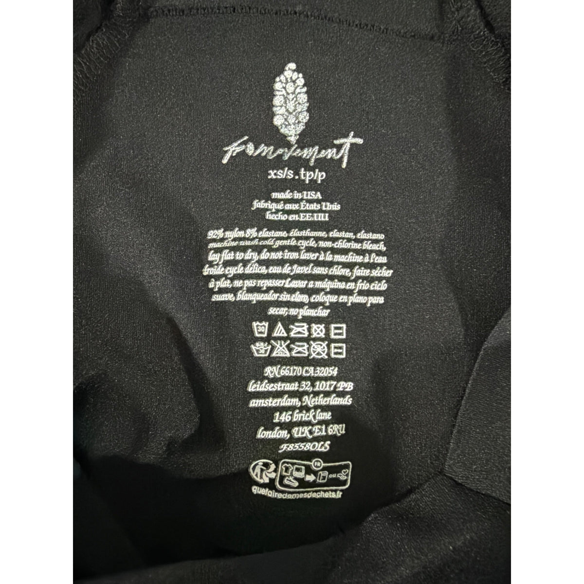 FP Movement High Plank OTS Layer Size XS/S