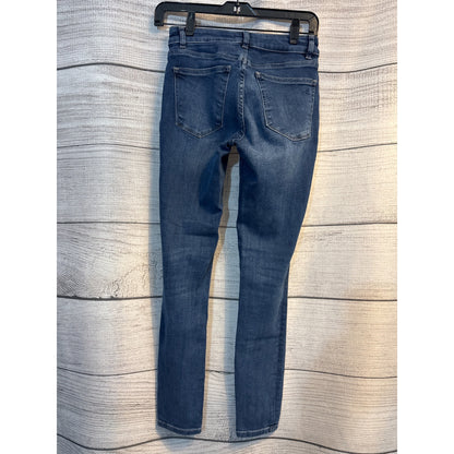 Dl1961 Florence Ankle Mid Rise Instasculpt Skinny Jeans Size 24