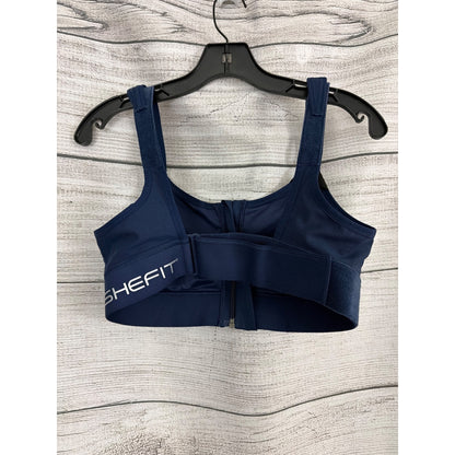 NWT Shefit Navy Ultimate High Impact Sports Bra Size M