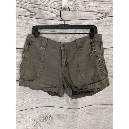 Joes Jeans Gray Rolled Cuff Utility Shorts Size 30