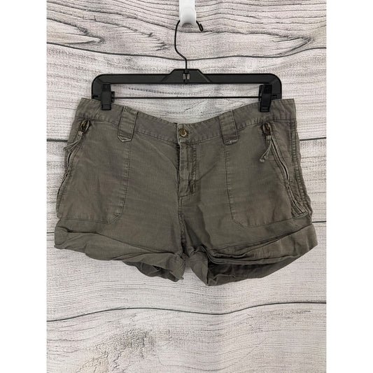 Joes Jeans Gray Rolled Cuff Utility Shorts Size 30