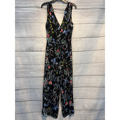 Parker Wilcott Print Silk Jumpsuit Size S