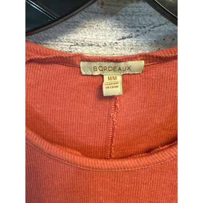 Anthropologie Bordeaux Asymmetrical Hem Sleeveless Dress M