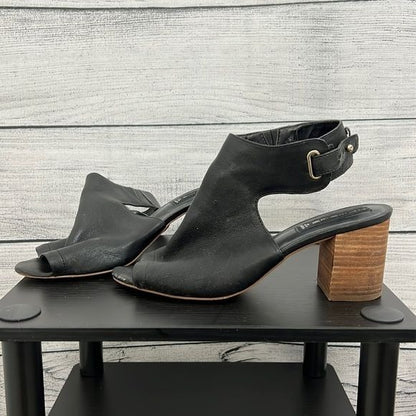 Steve Madden open toed booties