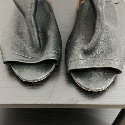 Steve Madden open toed booties