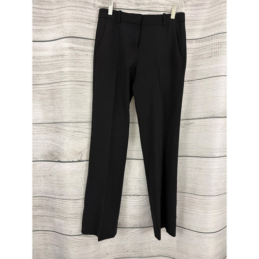 Theory Black Straight-Leg Dress Pants Size 0