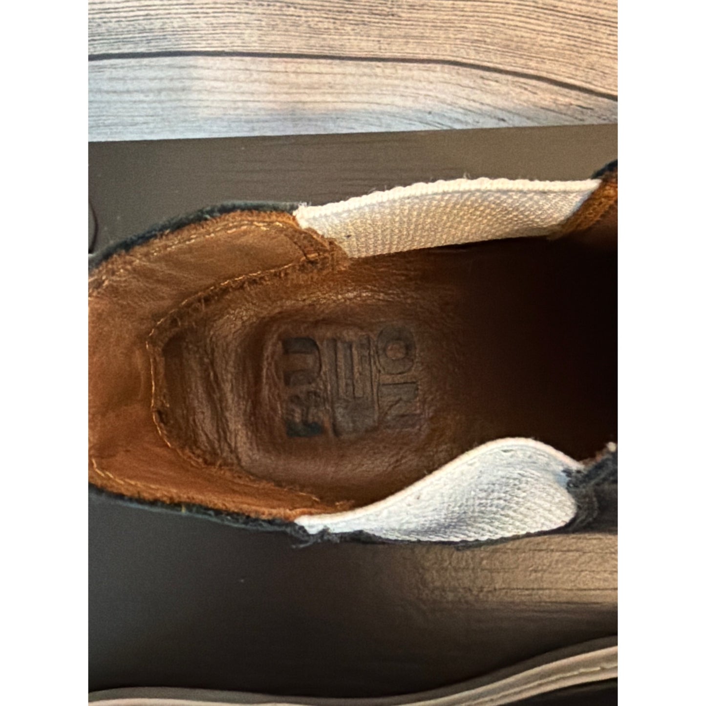 Bueno Rant Leather Chelsea Boots Size 39