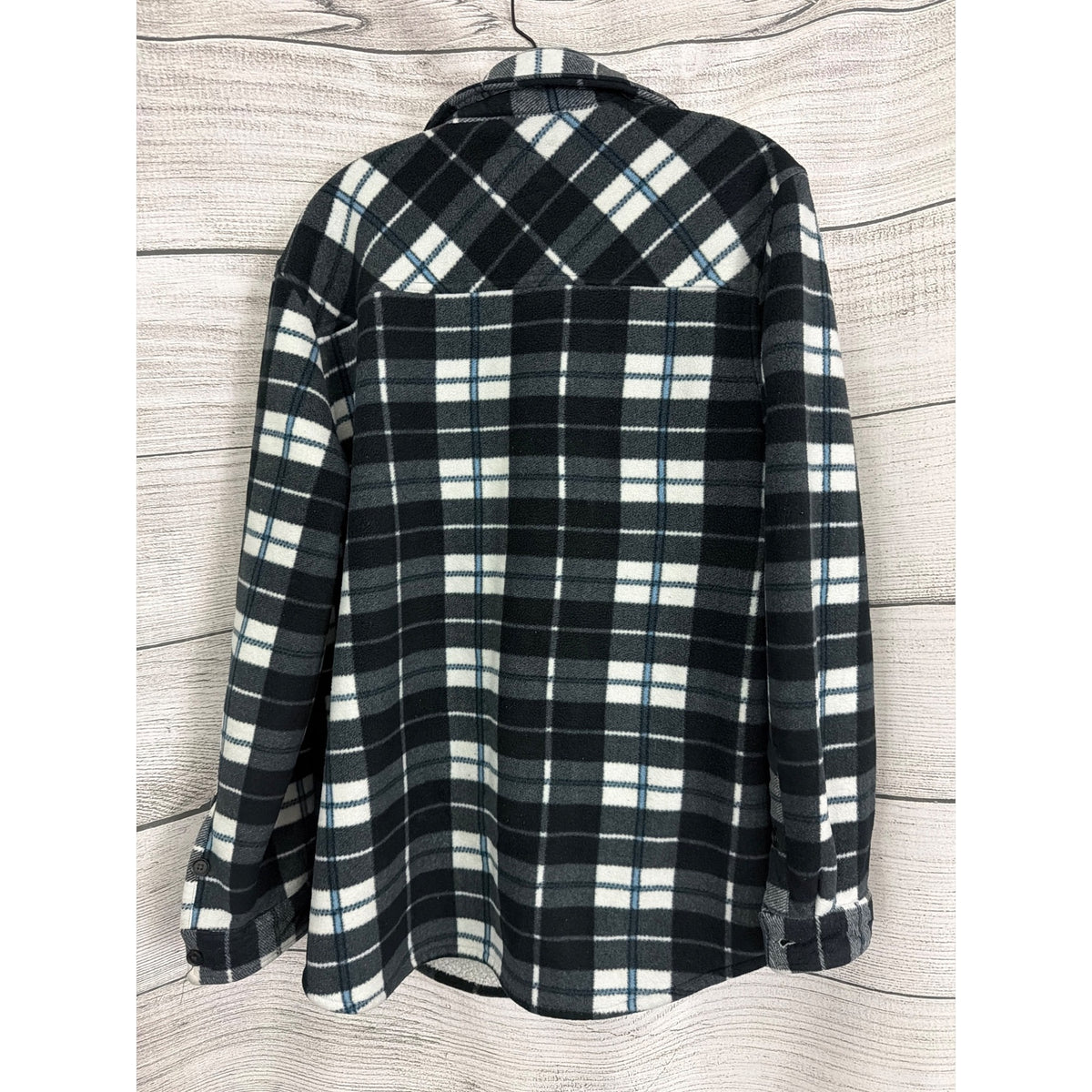 Mens Freedom Foundry Dry Goods Co. Sherpa-Lined Fleece Shacket Size L