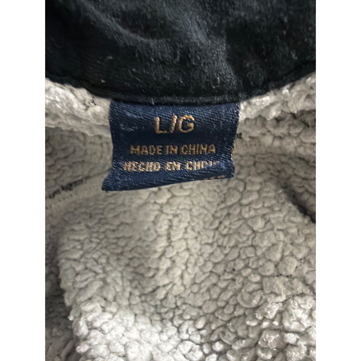 Mens Freedom Foundry Dry Goods Co. Sherpa-Lined Fleece Shacket Size L