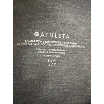 Athleta Salutation Stash Pocket II 7/8 Tight Legging Size L