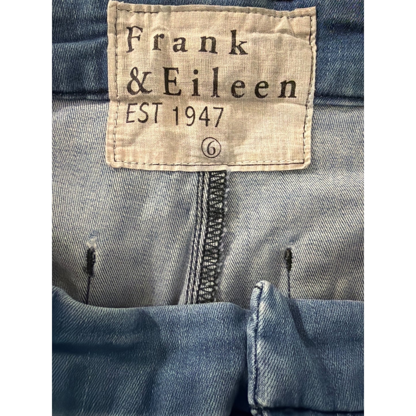 Frank & Eileen Kinsale Cropped Denim Pants Size 6