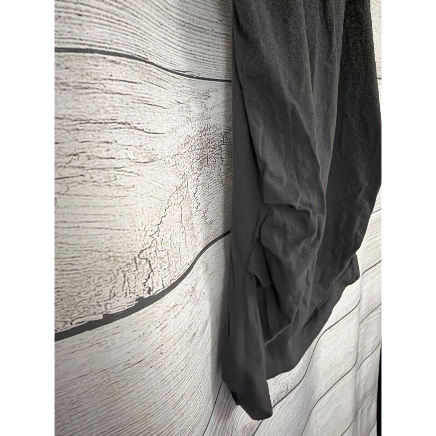 LAMade Ruched Side Sleeveless Tunic Top With Adjustable Spaghetti Straps Size L