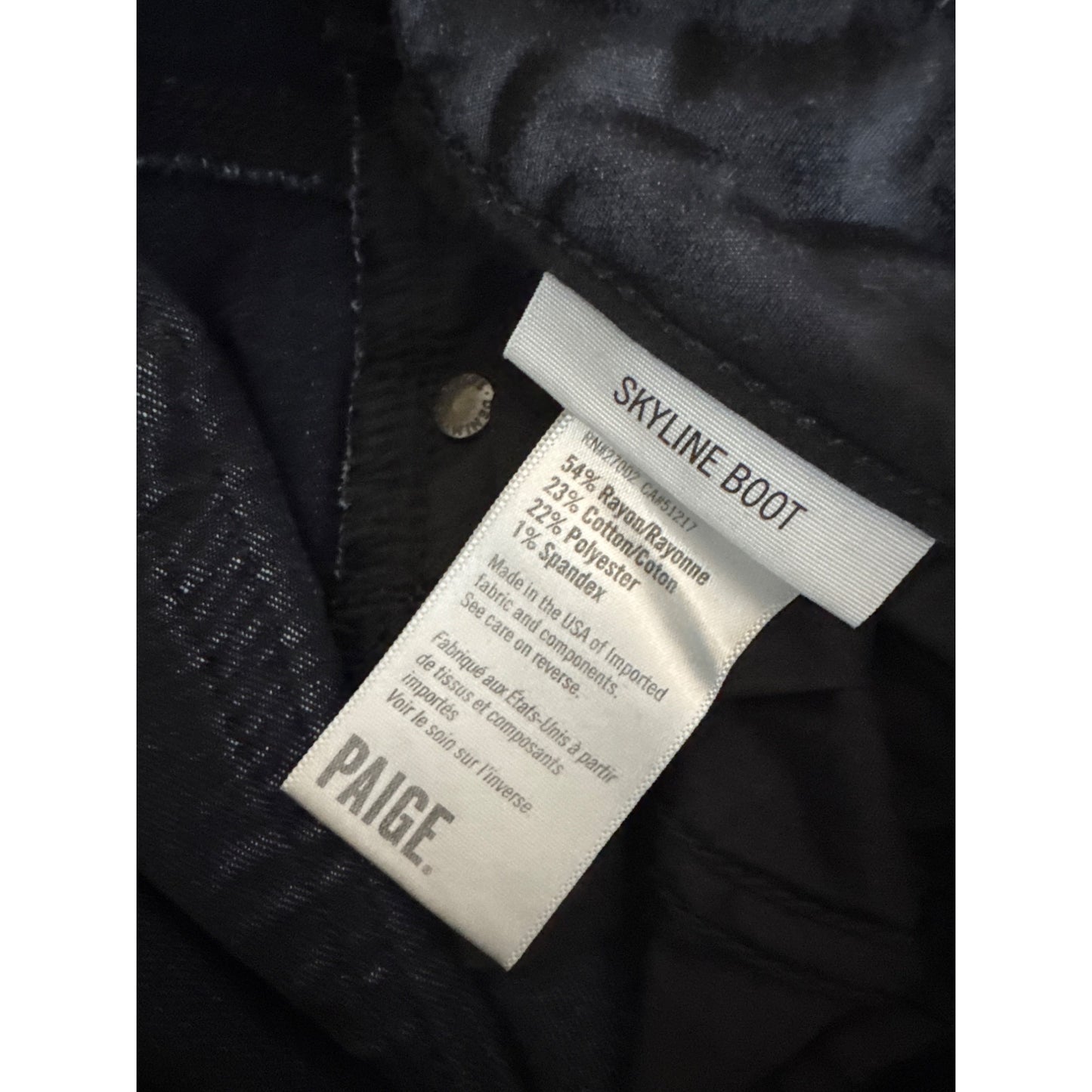 Paige Skyline Bootcut Jeans Size 32
