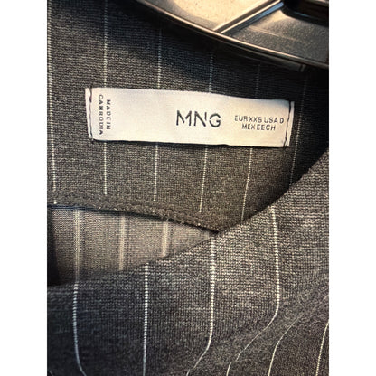 MNG Pinstripe Sheeth Dress Size 0