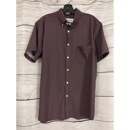 Mens Leeward Mizzen + Main Trim Fit Button-Up Shirt Size L