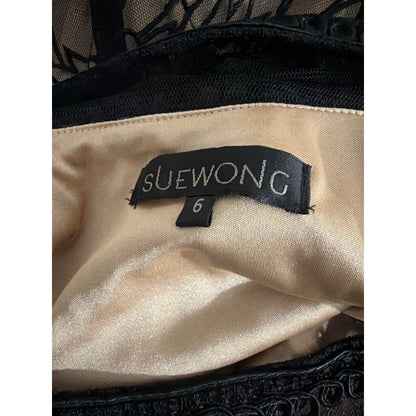Sue Wong Nocturne Cocktail Dress Size 6