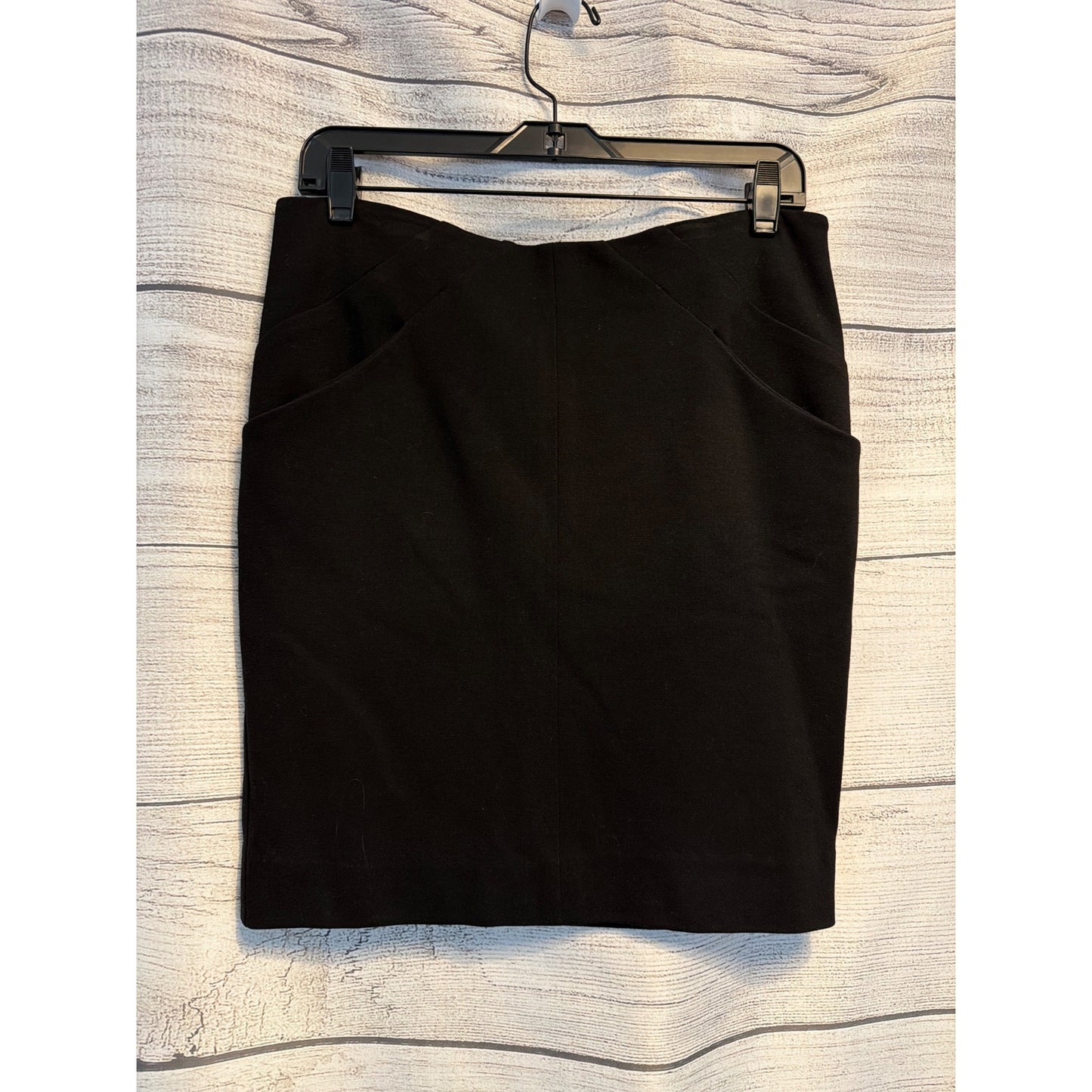 Diane Von Furstenberg Black Pencil Skirt Size 4