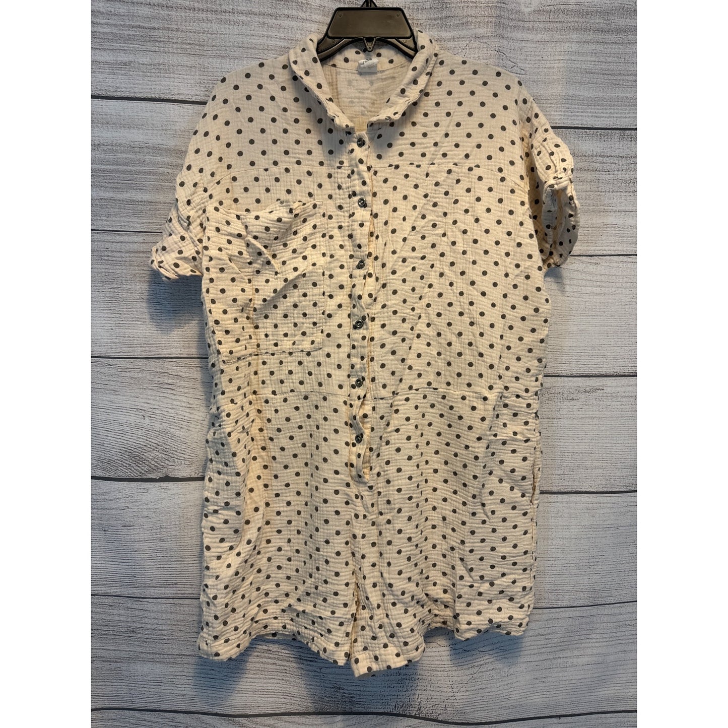 Flawless Play It Up Polka Dot Romper Size M