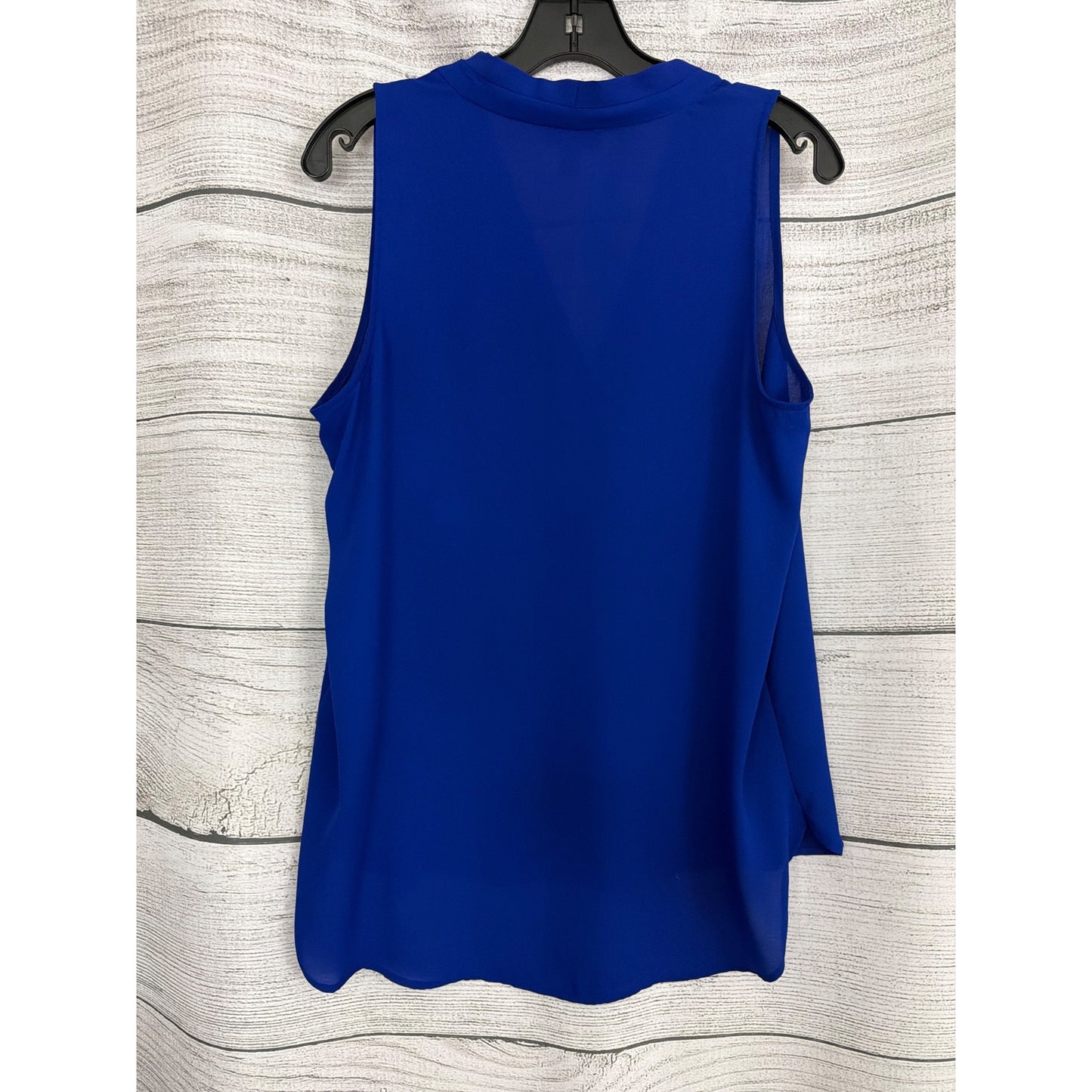 Vince Camuto Sleeveless V-Neck Chiffon Blouse M